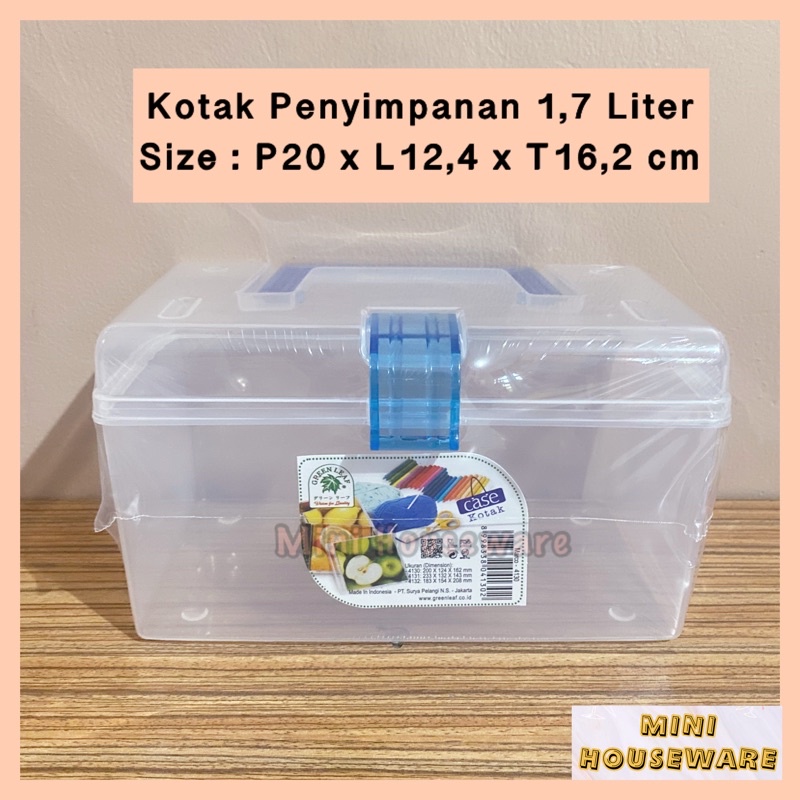 Jual Kotak Penyimpanan Alat P3K / Kotak Masker / Kotak Box Marco Case