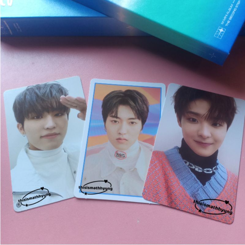 Photocard/pc jihoon haruto jeongwoo treasure the second step chapter one