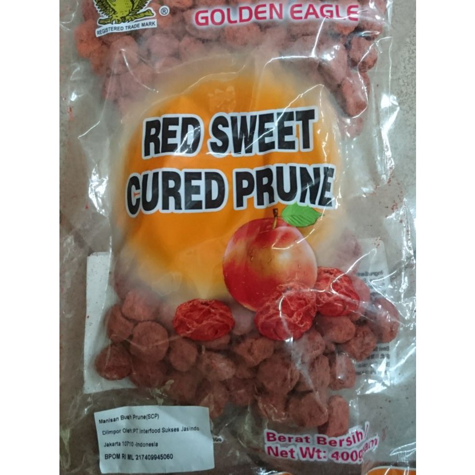 

Golden Eagle/Semboi Merah /Red Sweet Cured Prune/400g