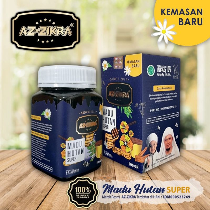 

Az zikra Madu Hutan Super 500gr Asli Original