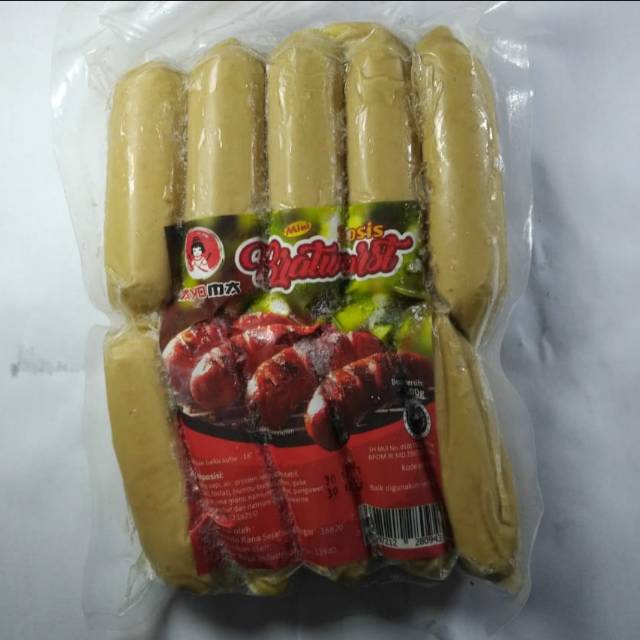 

Ayoma sosis bratwurst 500 gram 10 pcs