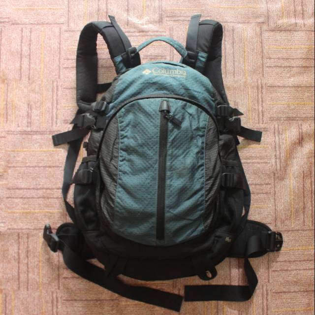 Tas Columbia Backpack Original Second Daypack Ransel Preloved Hiking Gunung