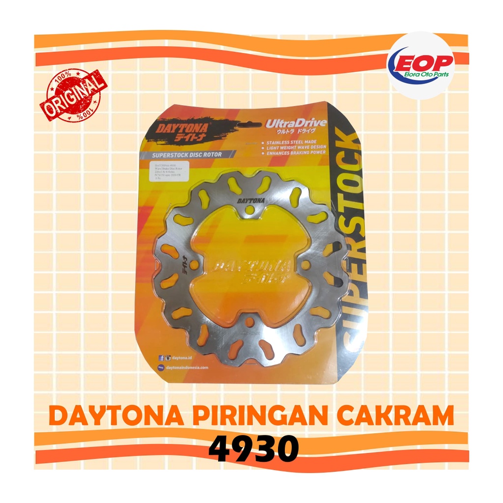 Daytona Piringan Cakram PCX 150 Front 4930 Original