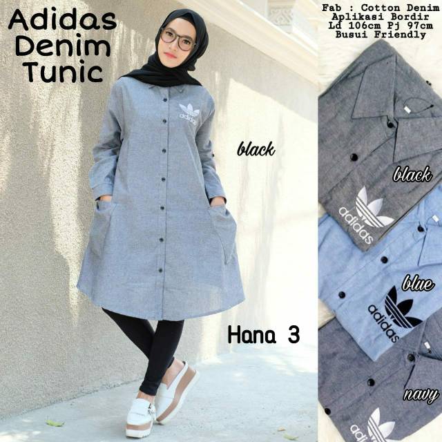 Adidas denim tunik