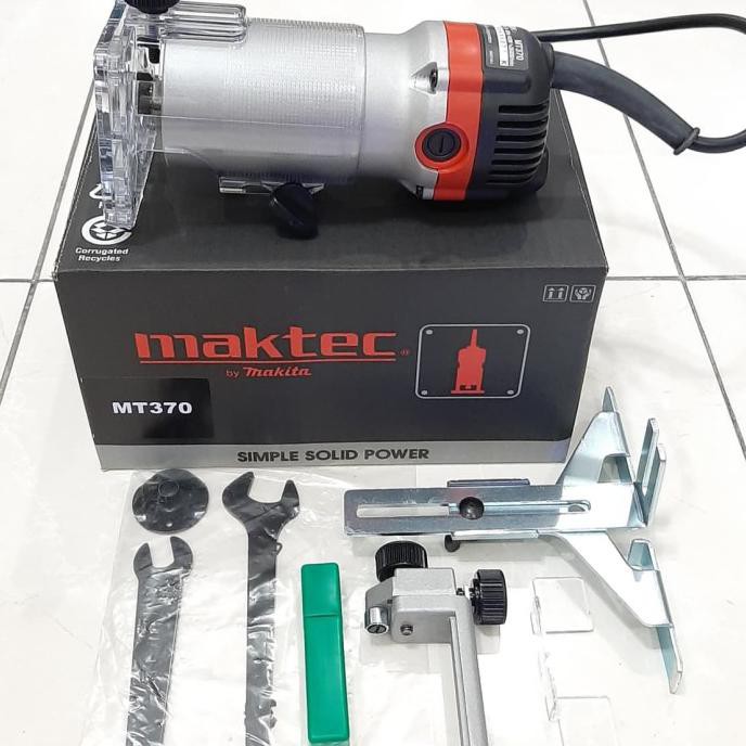 MAKTEC MT370 MESIN PROFIL KAYU/MESIN ROUTER /MESIN TRIMMER