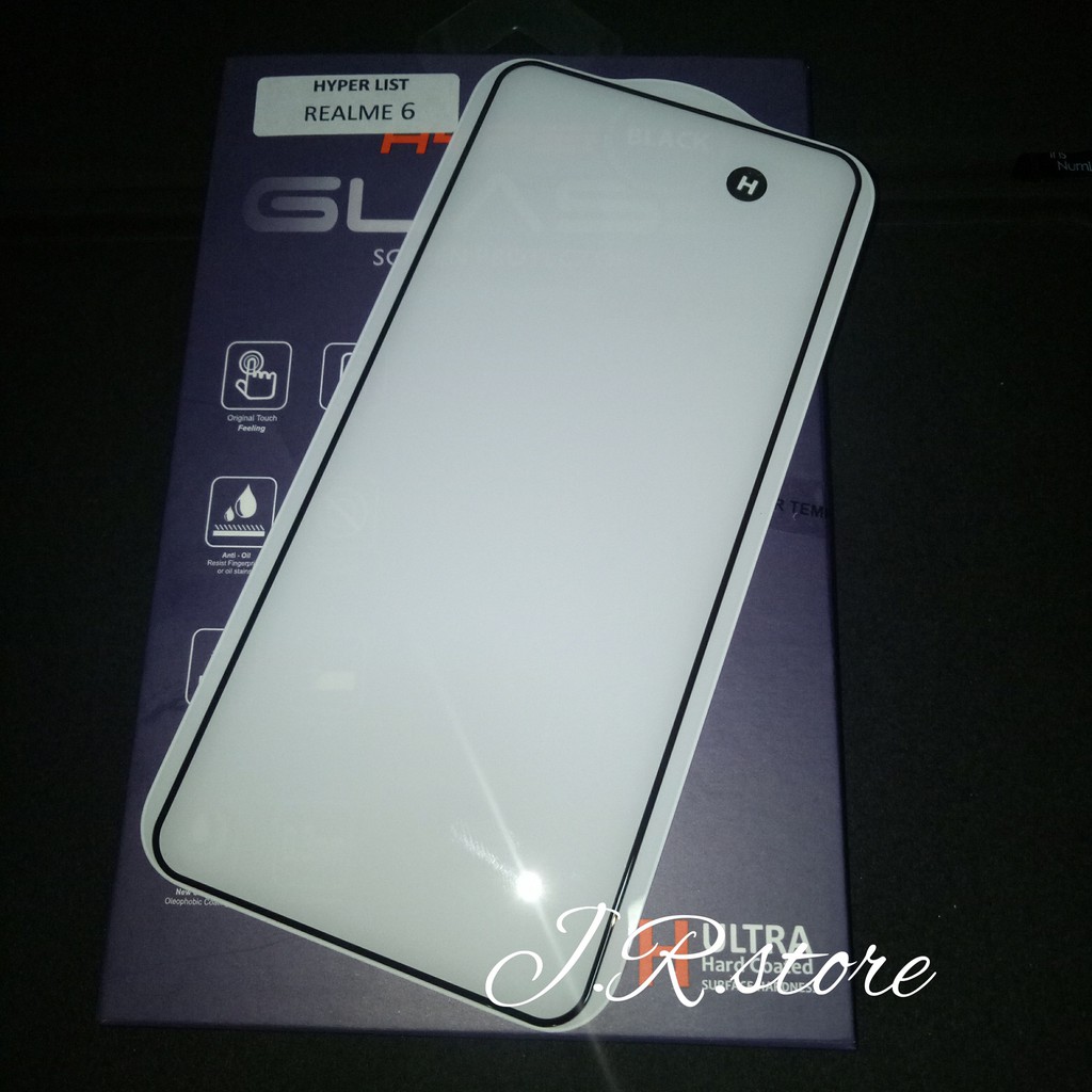 Tempered glass FULL HYPER REALME 6