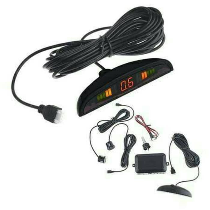 Sensor parkir mobil mundur 2 titik display