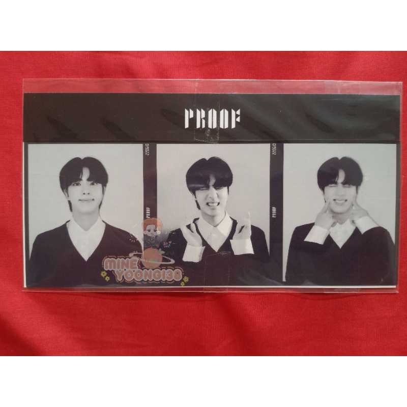 BTS triptych photo POB proof album seokjin