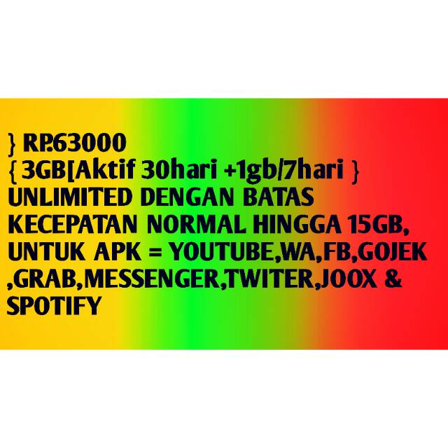 Kuota data im3 unlimited