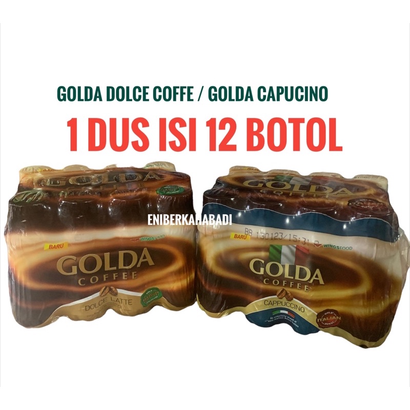 

Golda exp Mei 2025 Dolce Coffee / Capucinno 1 pak 12 pcs x 200 ml