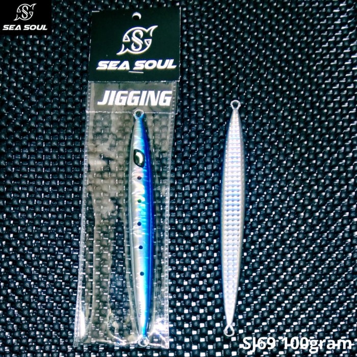 COD Metal Jig Seasoul SJ 69 100 gram - BIRU GID MATA