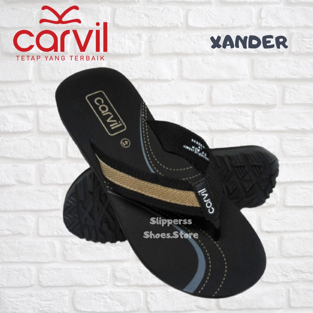 CARVIL XANDER/sandal carvil jepit/sandal termurah/sandal original/sandal hiking/sandal kasual/sandal pria/sandal wanita/ size 38-44