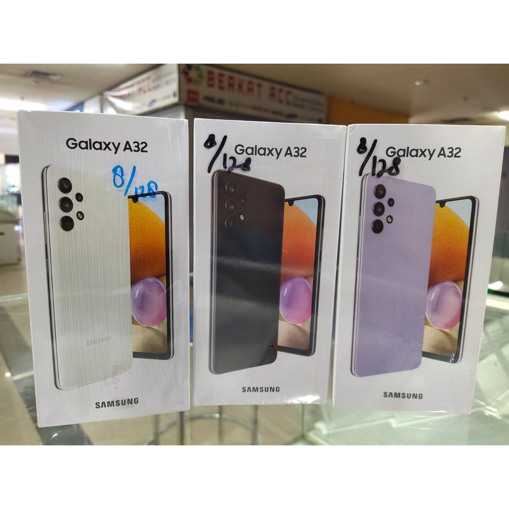 SAMSUNG GALAXY A32 NEW 2021 RAM 8/128 GB  DAN RAM 6/128 GB GARANSI RESMI