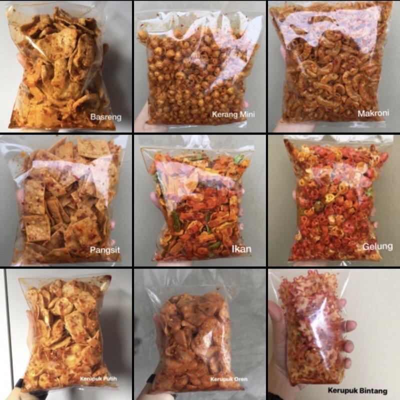 

Seblak Kering Cikruh Hot Kemasan 500gr