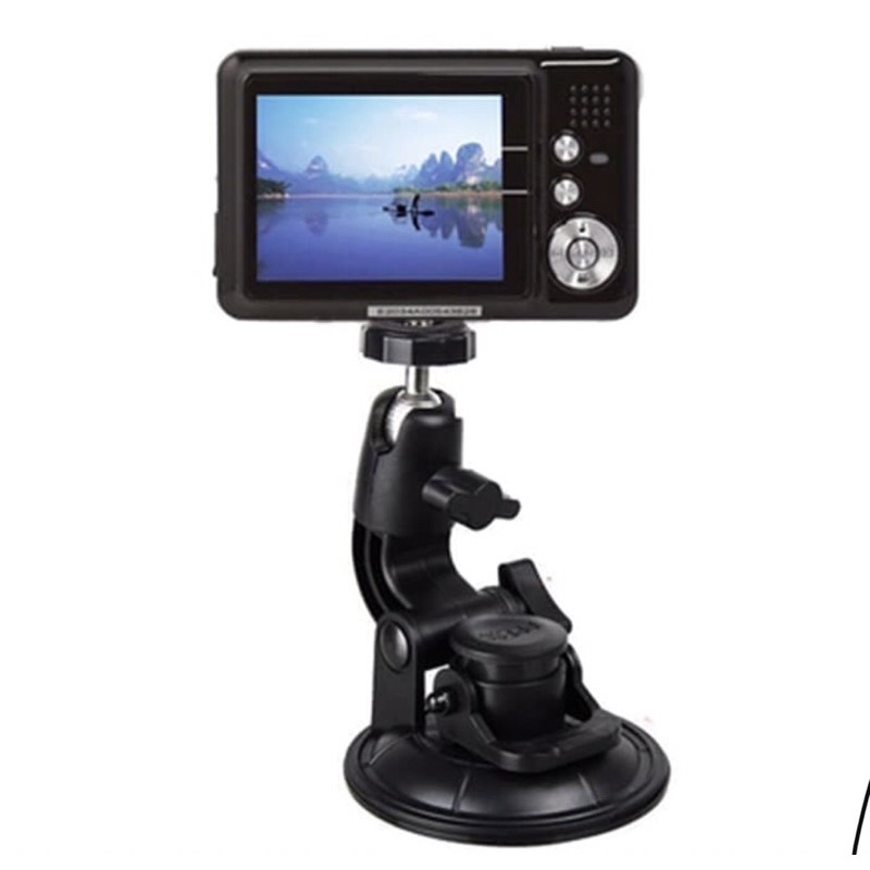 Car Window Suction Cup Tripod- Black ACC