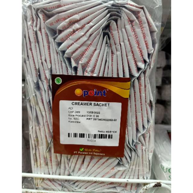 

Creamer Sachet 4 gram * 100
