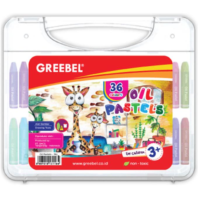 

Greebel Crayon Oil Pastel 36 Warna