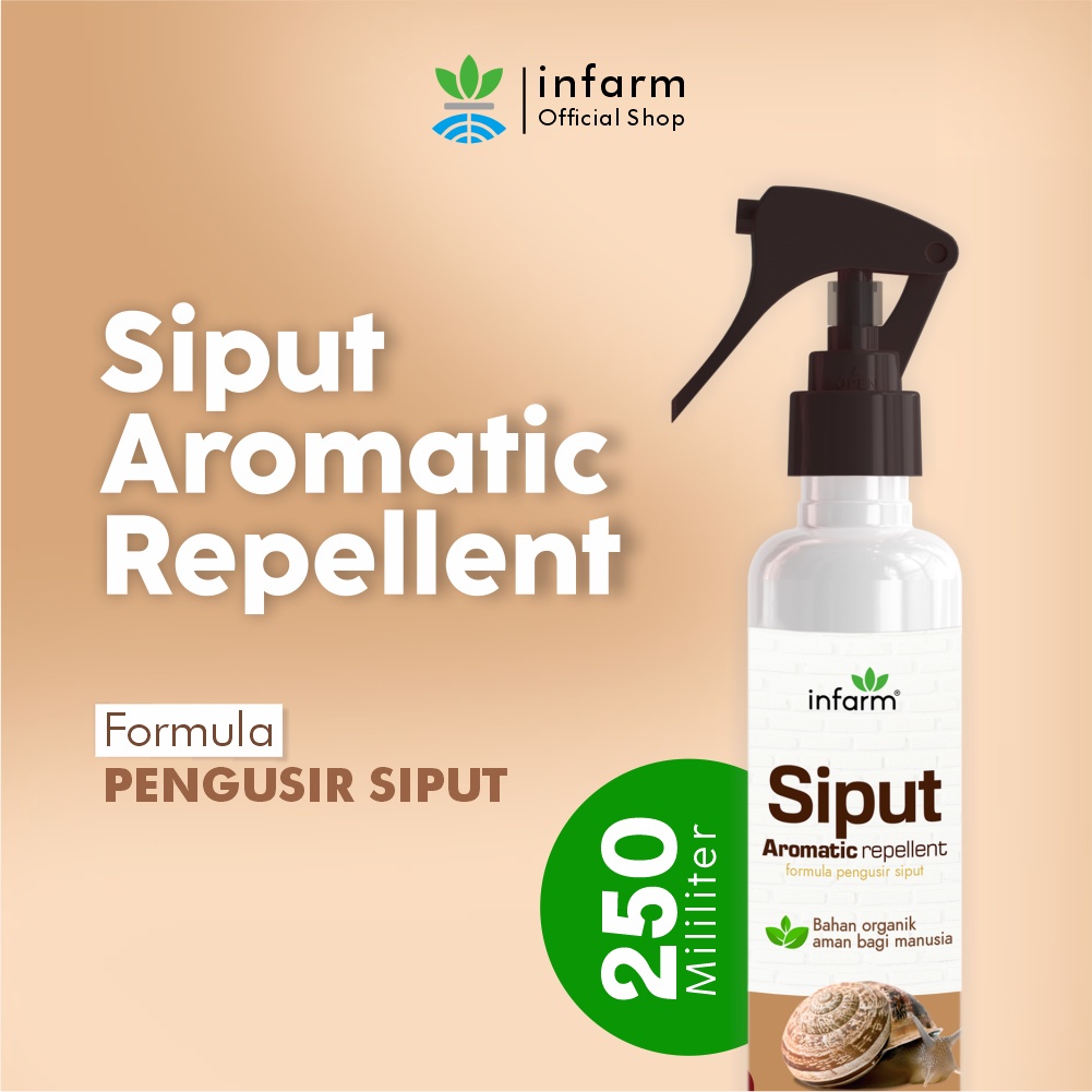 PRODUK- INFARM - RACUN PENGUSIR SIPUT REPELLENT ORGANIK OBAT PEMBASMI SIPUT DAN KEONG AMAN UNTUK
