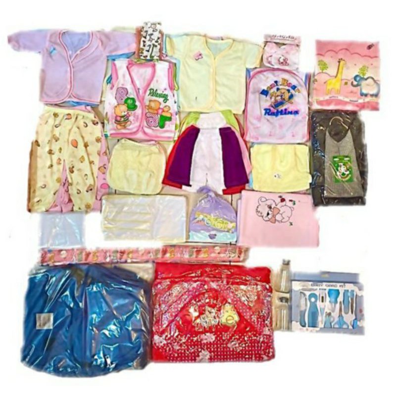 Set Paket Perlengkapan Bayi Baru Lahir 100 in 1 Setara SNI Lengkap BONUS POMPA ASI ELEKTRIK SP01