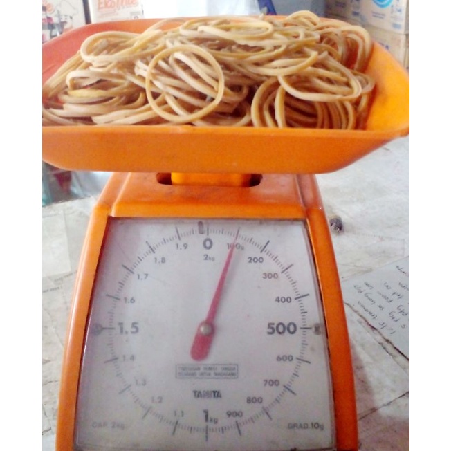

KARET GELANG 100 Gram / 1 ONS