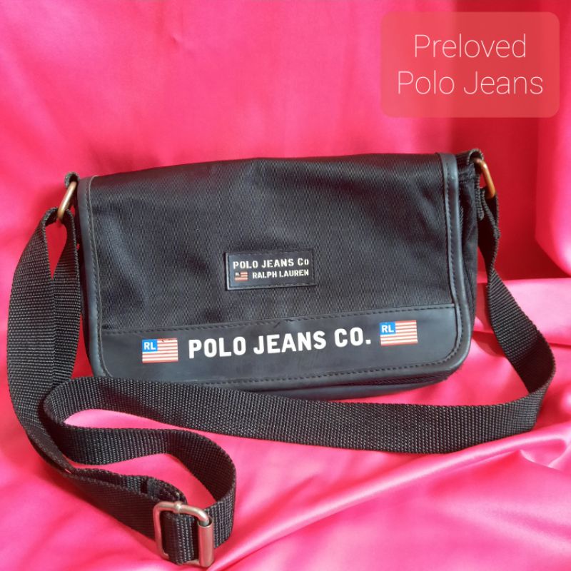 Preloved Sling Bag Polo Jeans Ralph Lauren - kecil