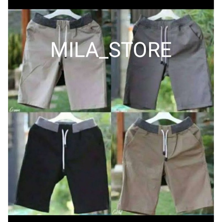 PROMO  100 DAPAT 6 pcs CELANA PENDEK CHINO SIZE 27-42