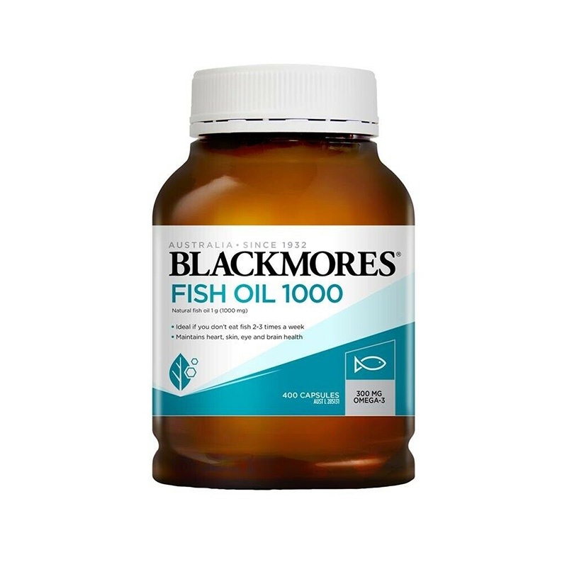 Blackmores Fish Oil 1000mg 400 Kapsul