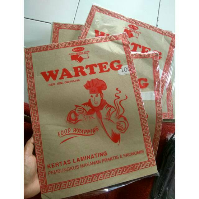 

Kertas nasi isi 100lembar