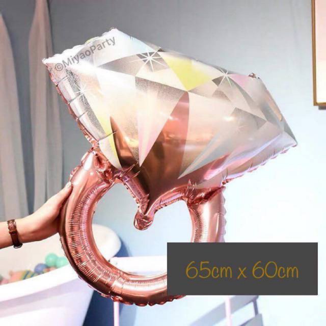 Balon Foil CINCIN DIAMOND Jumbo