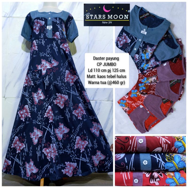 daster payung CP JUMBO STARS MOON bisa busui