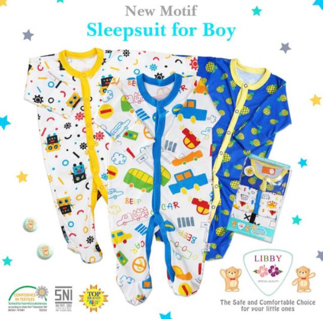 SLEEPSUIT LIBBY PREMIUM 3 PCS