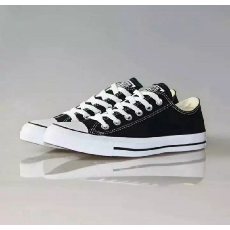 sepatu all star4 classic hitam sepatu sekolah / sepatu casual / sepatu sneakers converser unisex