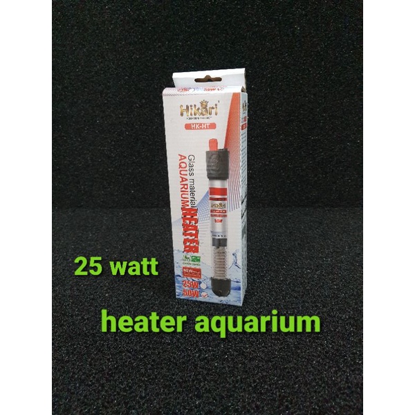 heater aquarium pemanas air aquarium 25 watt