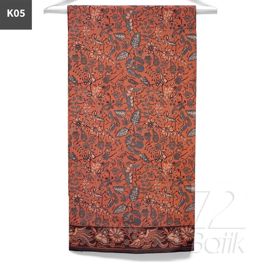 KAIN BATIK PREMIUM Bahan Katun Motif Daun Kupu Warna Cream 721327 Cap 72 Jarik Jarit Samping Kebat Panjang Batik Katun Modern Premium Bahan Seragam Batik Pernikahan Kantor Keluarga Murah Kamen Jadi Batik Bali Lembaran