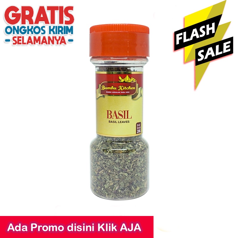 

BUMBU KITCHEN BASIL DAUN KEMANGI BUBUK INSTANT 20 gr