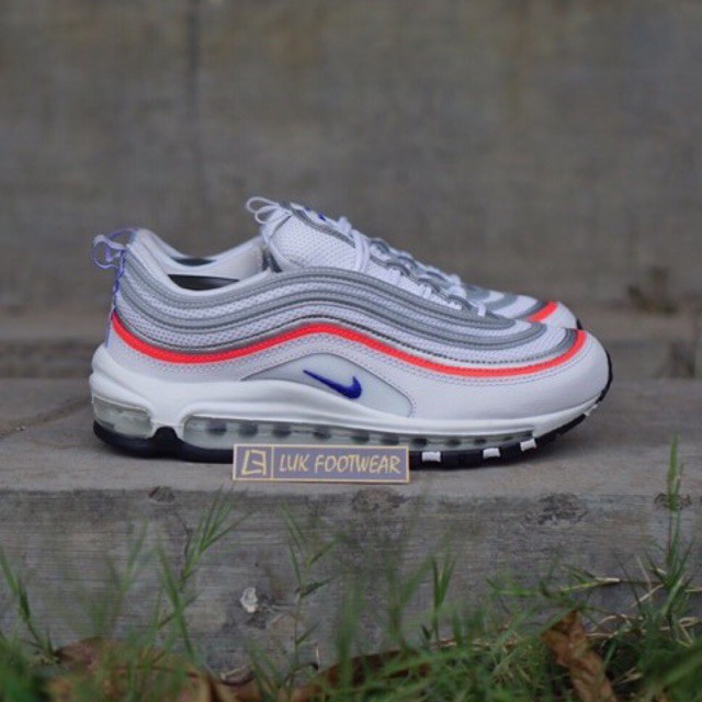 ORIGINAL NIKE AIR MAX 97 SILVER RACER BLUE