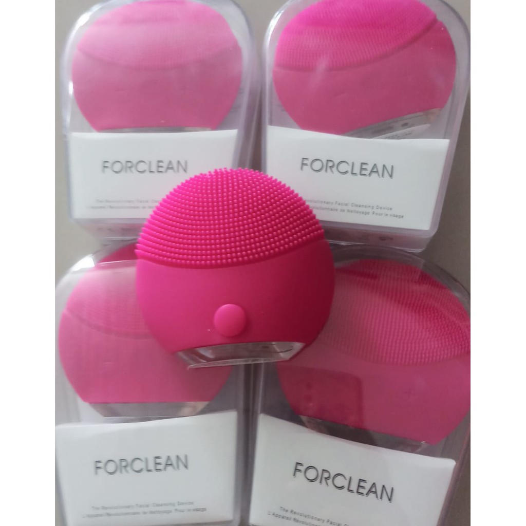 FORCLEAN THE REVOLUTIONARY FACIAL CLEANSING DEVICE FACIAL BRUSH SIKAT WAJAH OTOMATIS
