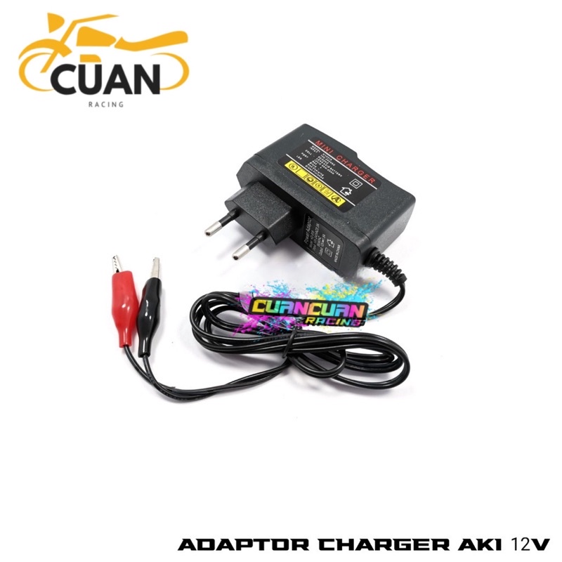 TESTER Charger Aki Accu Adaptor Tester 12 V 1A/cas aki /adaptor tes lampu