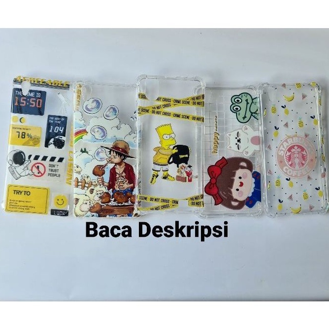 Case advan S50 4G anti crack karakter kompatibel softcase casing silikon