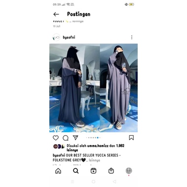 Abaya yucca bysofni (preloved)