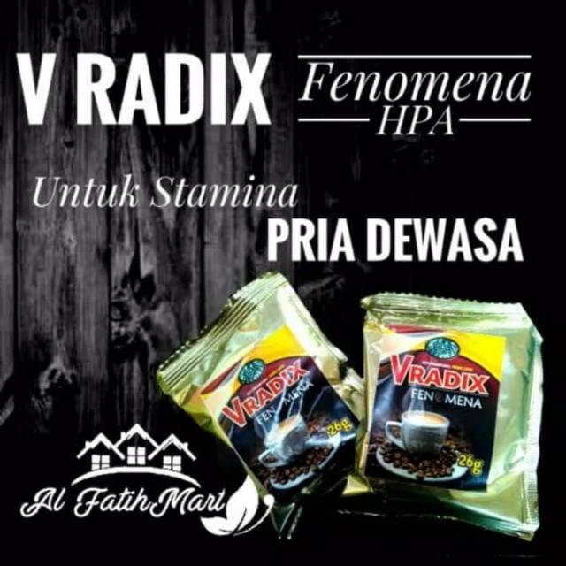 

Sachet - VRADIX Fenonena HPA Pak Haji V RADIX Kopi Stamina Pria