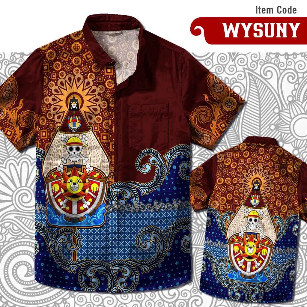 BATIK WAYANG ONE PIECE, High Quality and Bonus Package