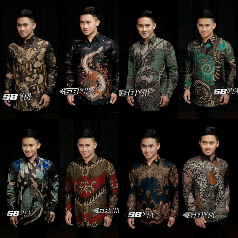 NEW ARRIVAL DISTRO BATIK PRIA KEMEJA PANJANG PEKALONGAN NEW MOTIF