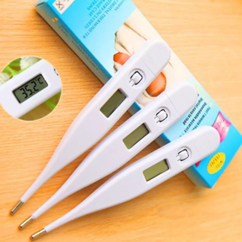 Thermometer Digital LCD / Termometer Digital / Pengukur Suhu Badan Mulut Ketiak Rectum