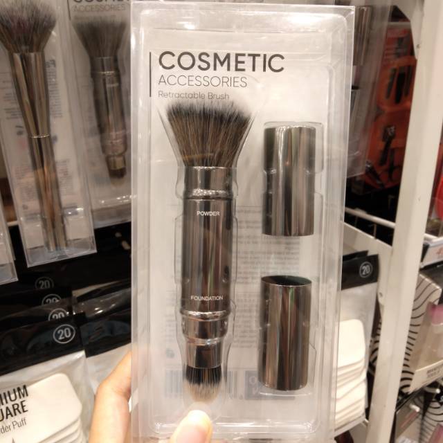 Brush makeup 2 in 1 (foundation & powder) miniso