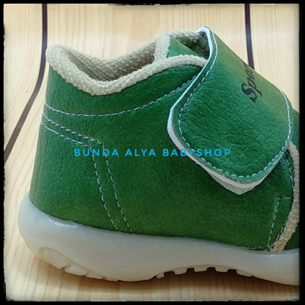 Sepatu Anak Laki Laki Usia 1 2 3 4 Tahun Casual HIJAU Size 22 - 30 - Sepatu Anak Balita Boots  Anti Licin