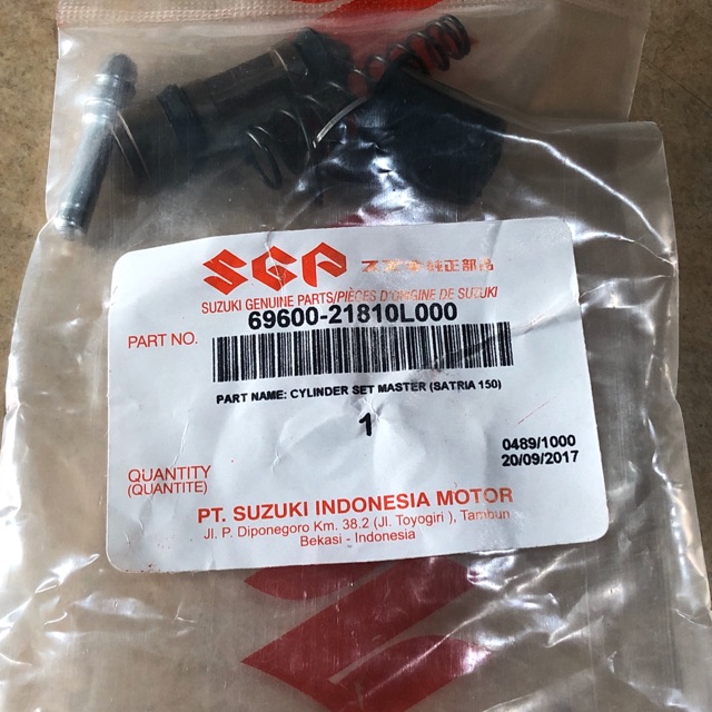 SIL SEAL MASTER REM DEPAN SATRIA FU FI INJEKSI ORIGINAL SGP