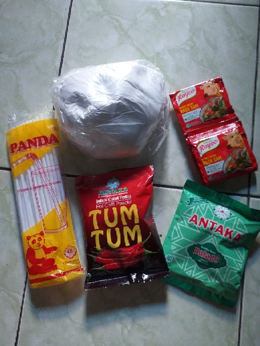 Sedotan Bengkok Sedotan Tekuk Panda