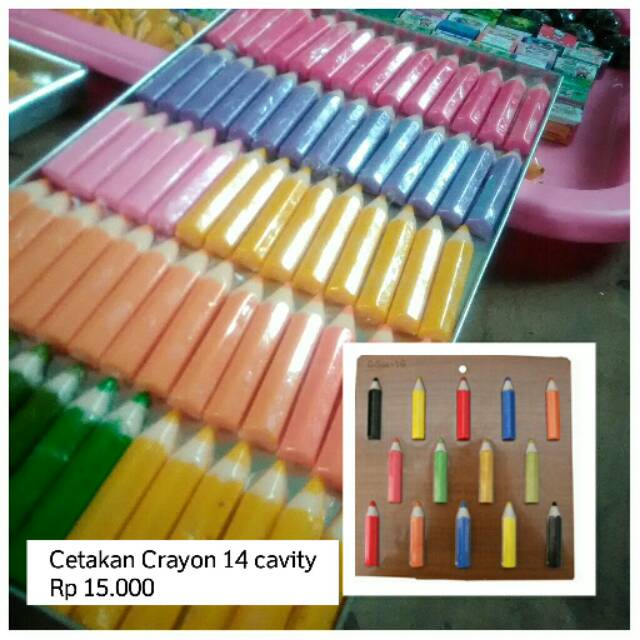 

Cetakan Coklat Bentuk Crayon / pencil