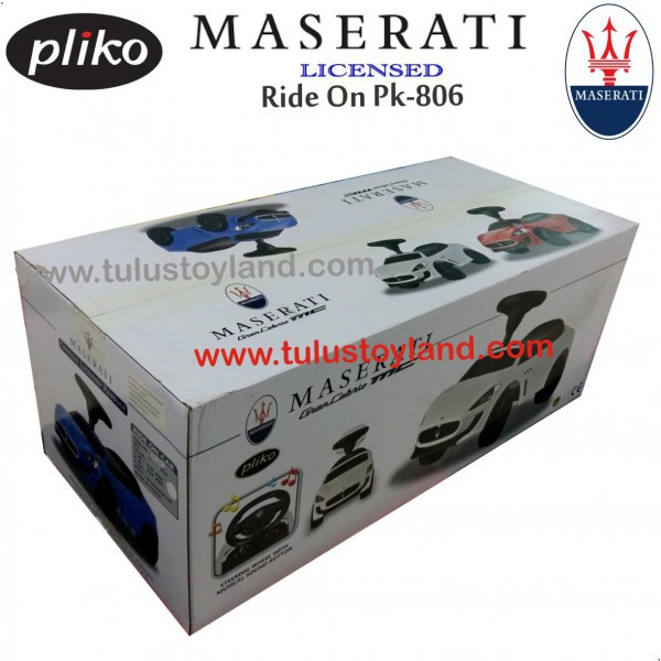 Pliko MASERATI Ride On 806 Mainan Mobil Anak